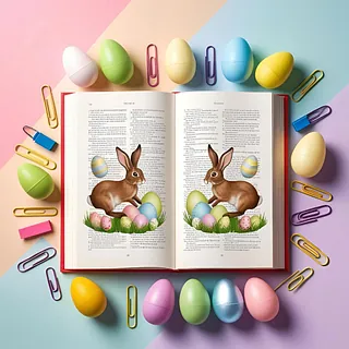 Bücher-Shop Muschter Ostern